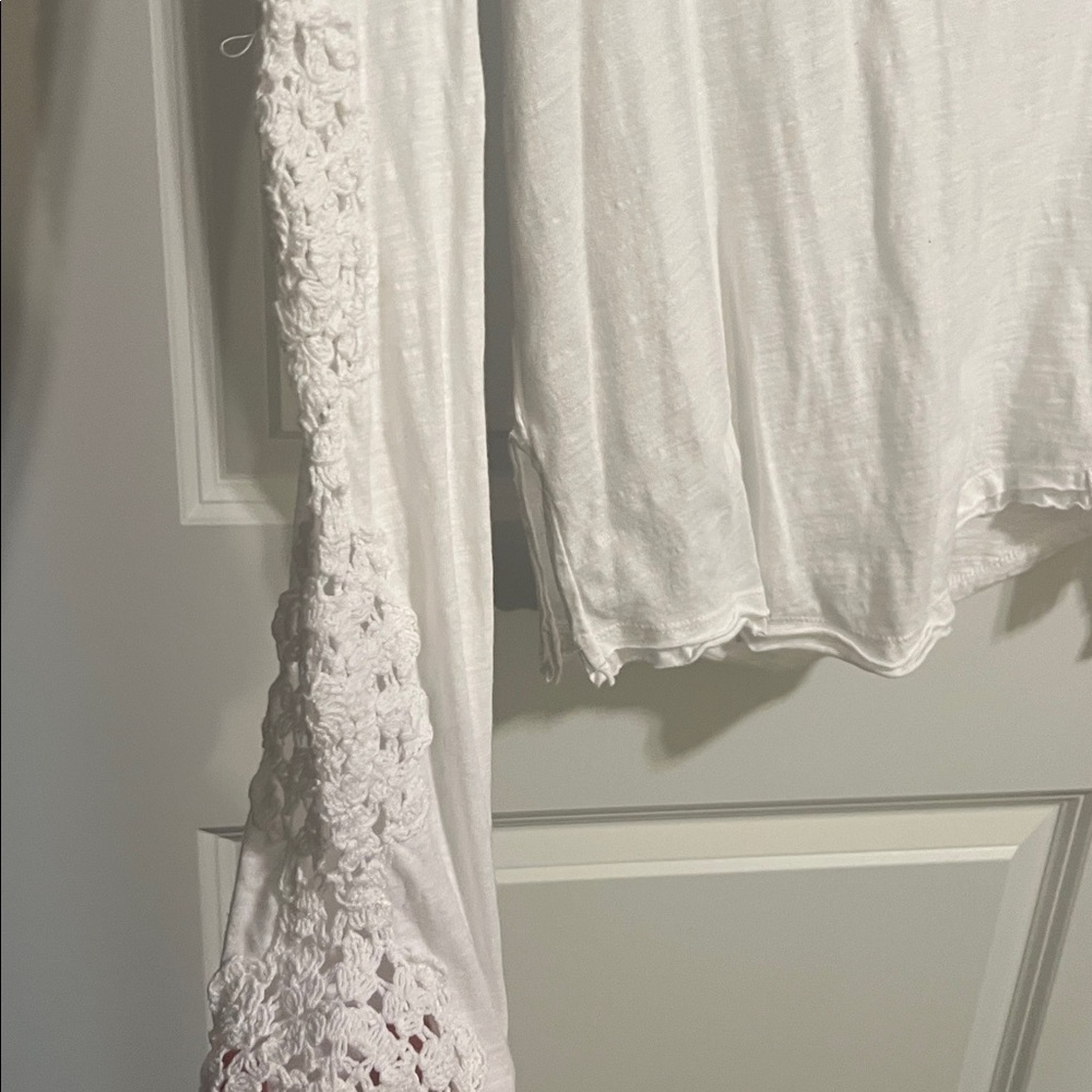 We The Free White Button-Detail Top - Picture 3 of 4
